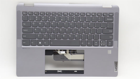 Lenovo IdeaPad 5 14IRU8 Palmrest Cover Keyboard US Grey Backlit 5CB1L30657