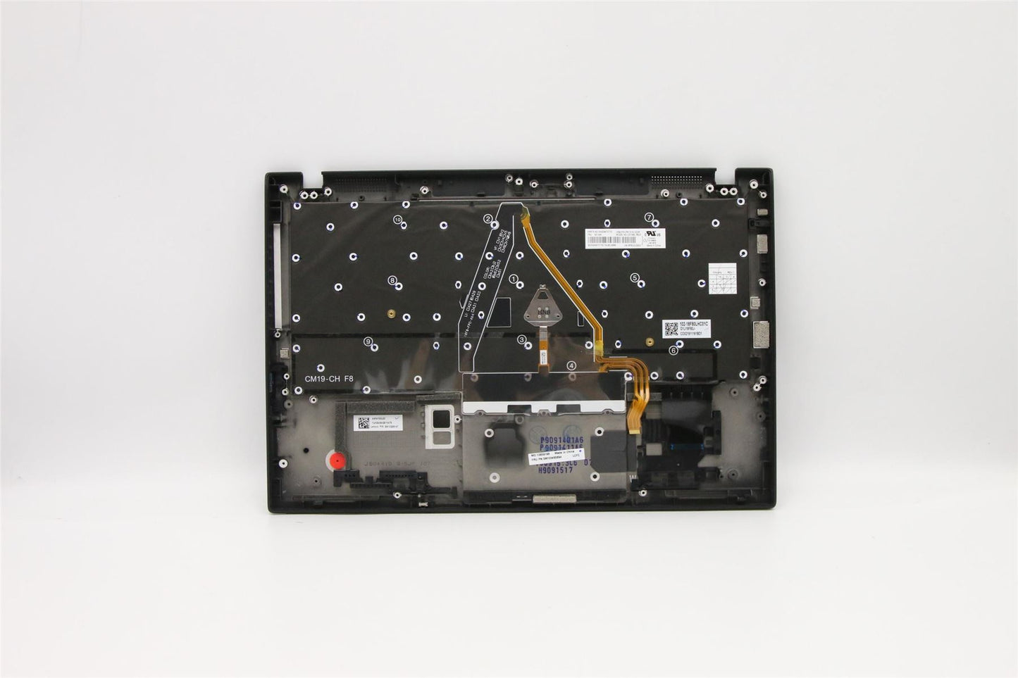 Lenovo Carbon X1 7th Keyboard Palmrest Top Cover Japanese Black 5M10W85894