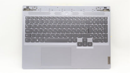 Lenovo Slim 5 16IRH8 5 16APH8 Palmrest Cover Touchpad Keyboard Silver 5CB1L60098