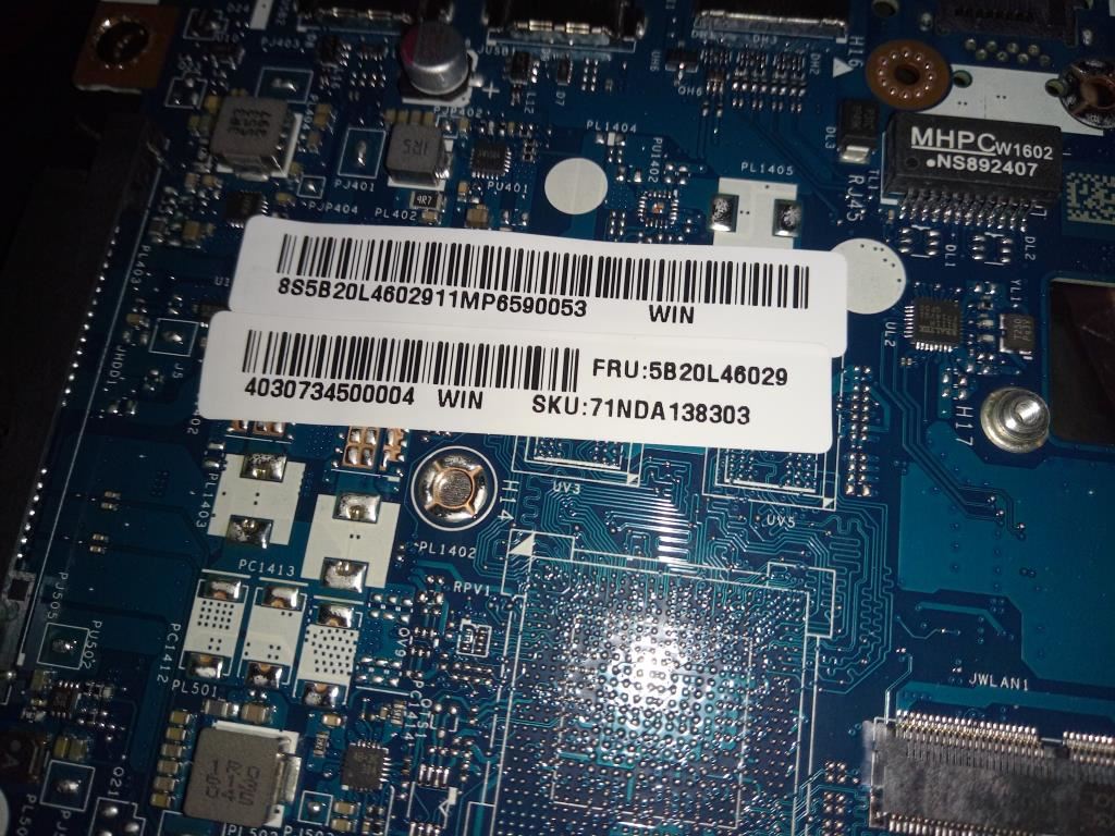 Lenovo MB C 80S7 WIN UMA I5-6200U BL 5B20L46029