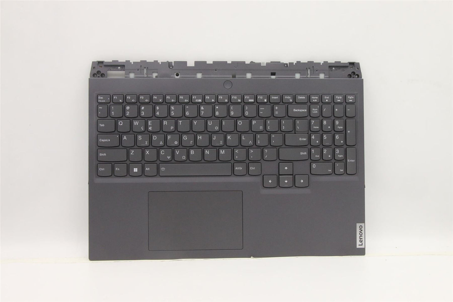 Lenovo 5 16IAH7H Palmrest Cover Touchpad Keyboard Greek Storm Grey 5CB1F37744