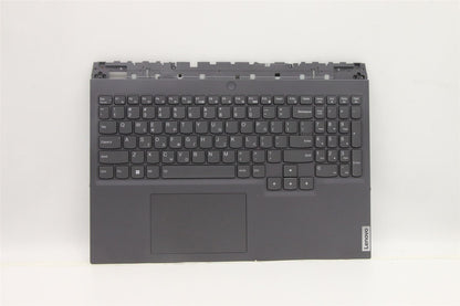 Lenovo 5 16IAH7H Palmrest Cover Touchpad Keyboard Greek Storm Grey 5CB1F37744