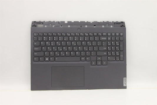 Lenovo 5 16IAH7H Palmrest Cover Touchpad Keyboard Greek Storm Grey 5CB1F37744