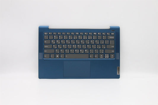 Lenovo IdeaPad 5-14IIL05 Palmrest Cover Touchpad Keyboard Arabic Blue 5CB0Y88678