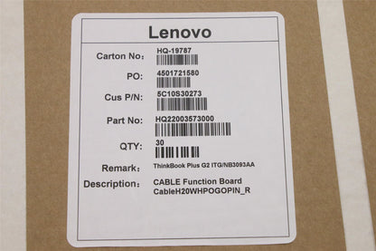 Lenovo Function Board CableH20WHPOGOPIN_R 5C10S30273