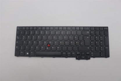 Lenovo ThinkPad L15 Gen 4 T16 Gen 2 P16s Gen 2 Keyboard German Black 5N21K05126