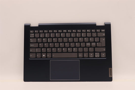 Lenovo Yoga 14s G2 IAP Palmrest Cover Touchpad Keyboard Nordic 5CB1J10054