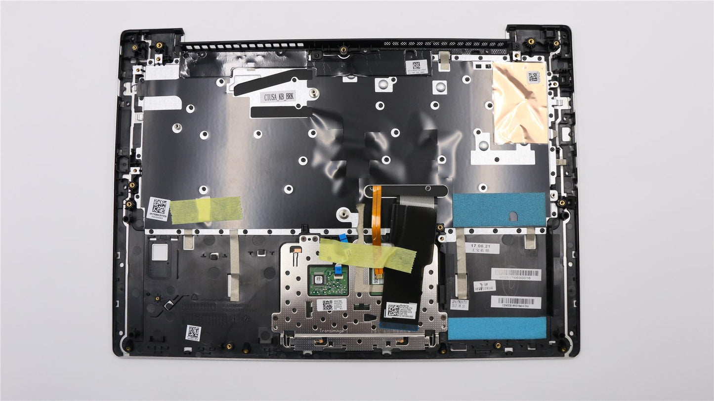 Lenovo IdeaPad 520S-14IKB Keyboard Palmrest Top Cover Italian Silver 5CB0N78388