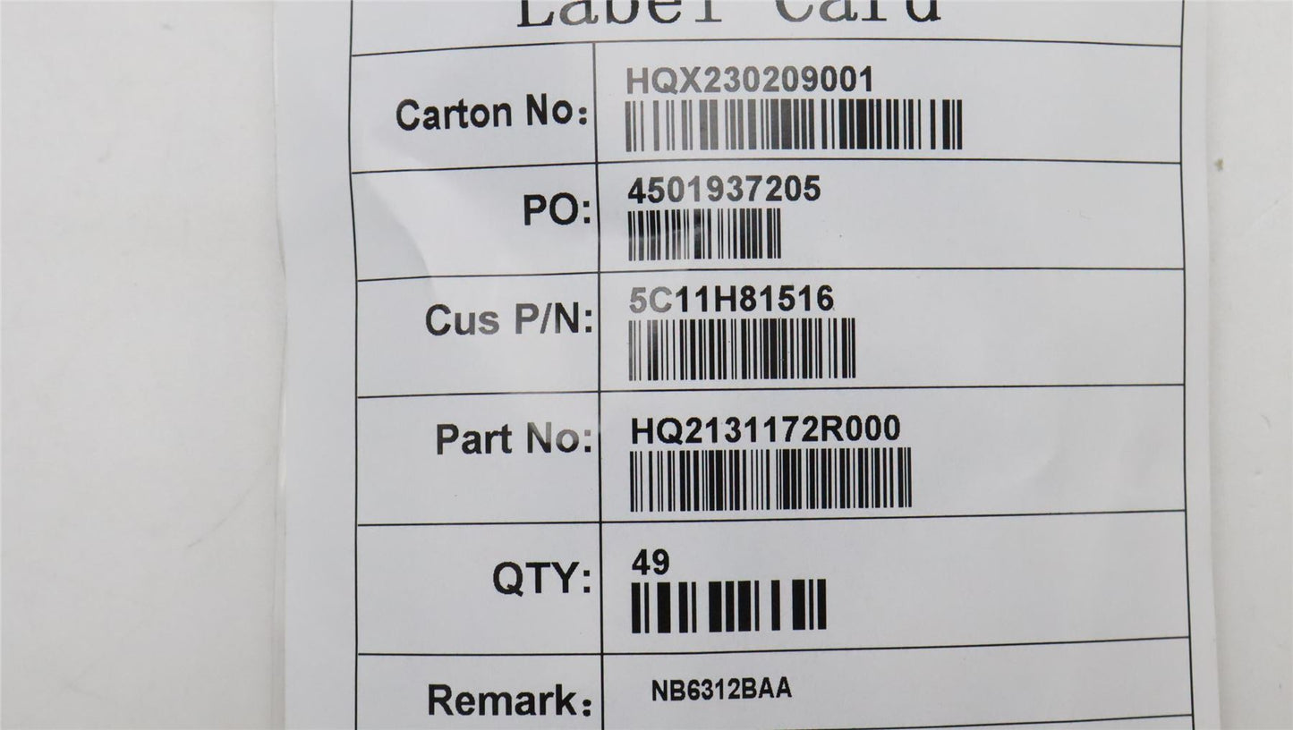 Lenovo WFC camera cable H 82W2 5C11H81516