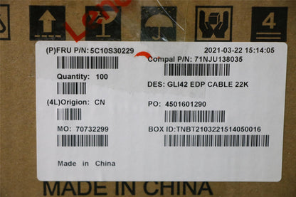 Lenovo IdeaPad 5 14ITL6 5 14ACN6 Cable Lcd Screen Display LED 5C10S30229