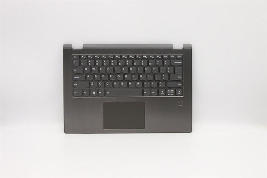 Lenovo Yoga 530-14ARR Tastatur-Handballenauflage, obere Abdeckung, US-Schwarz, Hintergrundbeleuchtung, 5CB0R47322