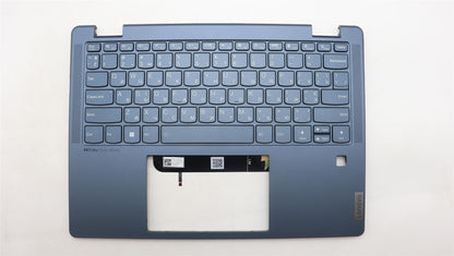 Lenovo Yoga 6 13ABR8 Keyboard Palmrest Top Cover Ukrainian Grey 5CB1H23794