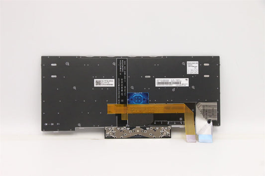 Lenovo ThinkPad L13 2 Keyboard Swedish Finnish Silver Backlit 5N20V43493