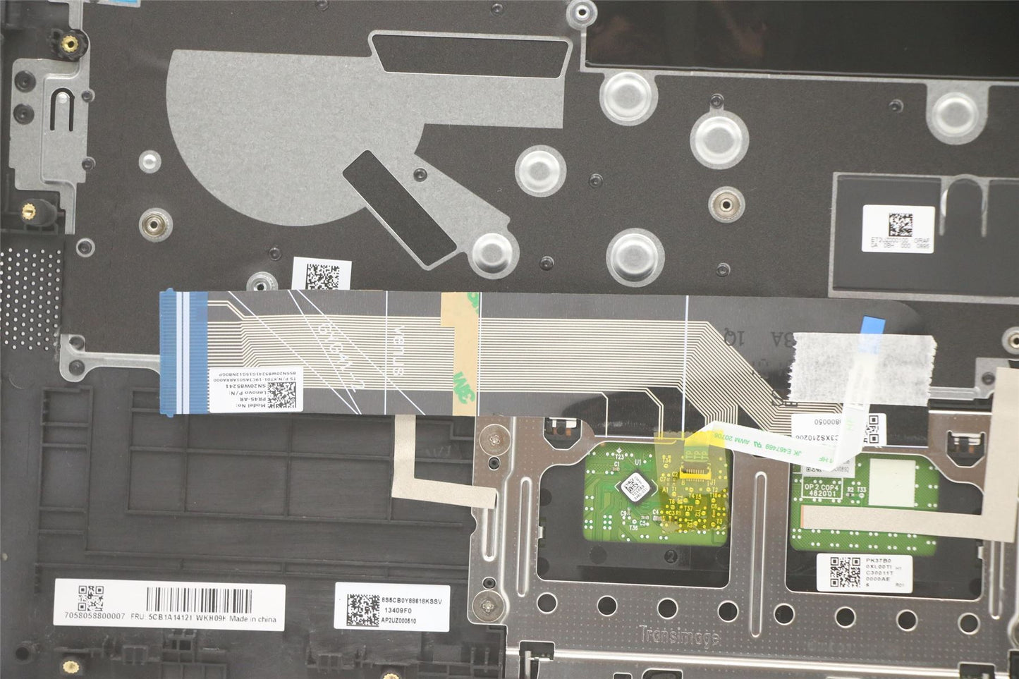 Lenovo IdeaPad 5-14ITL05 Palmrest Touchpad Cover Keyboard Arabic 5CB1A14121