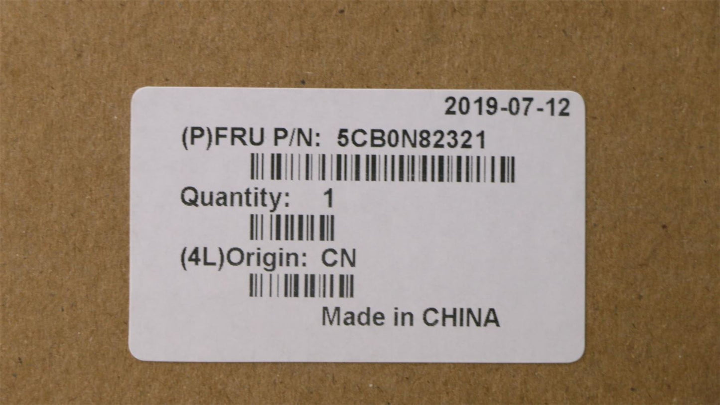 Lenovo UPPERCASEASML80XKIG IMR US KB 5CB0N82321