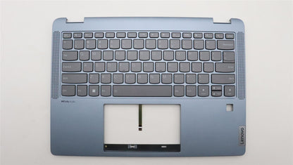 Lenovo IdeaPad 5 14ABR8 Keyboard Palmrest Top Cover US Grey Backlit 5CB1K20847