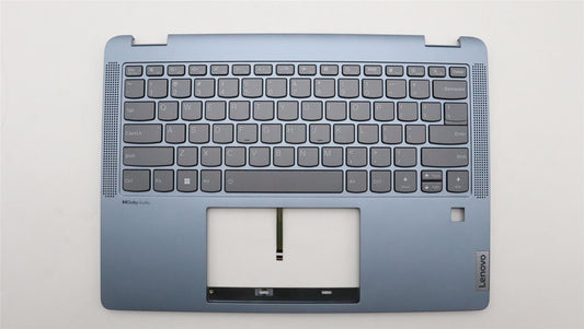 Lenovo IdeaPad 5 14ABR8 Keyboard Palmrest Top Cover US Grey Backlit 5CB1K20847