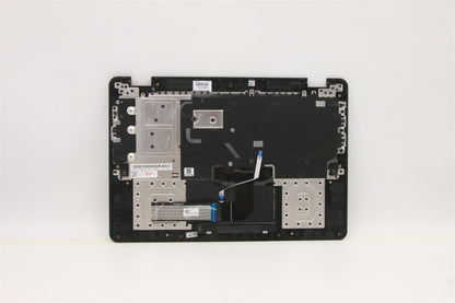 Lenovo 14W Gen 2 Tastatur Handauflage Obere Abdeckung Französisch Schwarz 5M11C86299