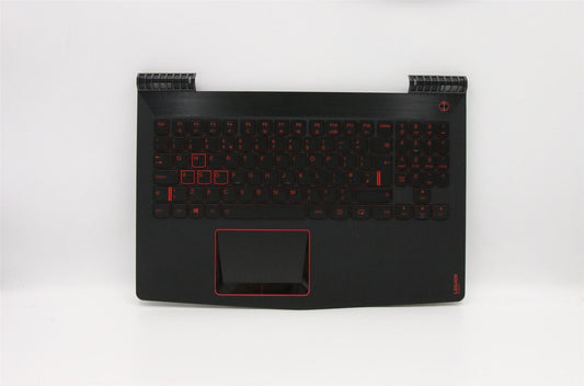 Lenovo Legion Y520 15IKBM Palmrest Cover Touchpad Keyboard UK Black 5CB0P24384