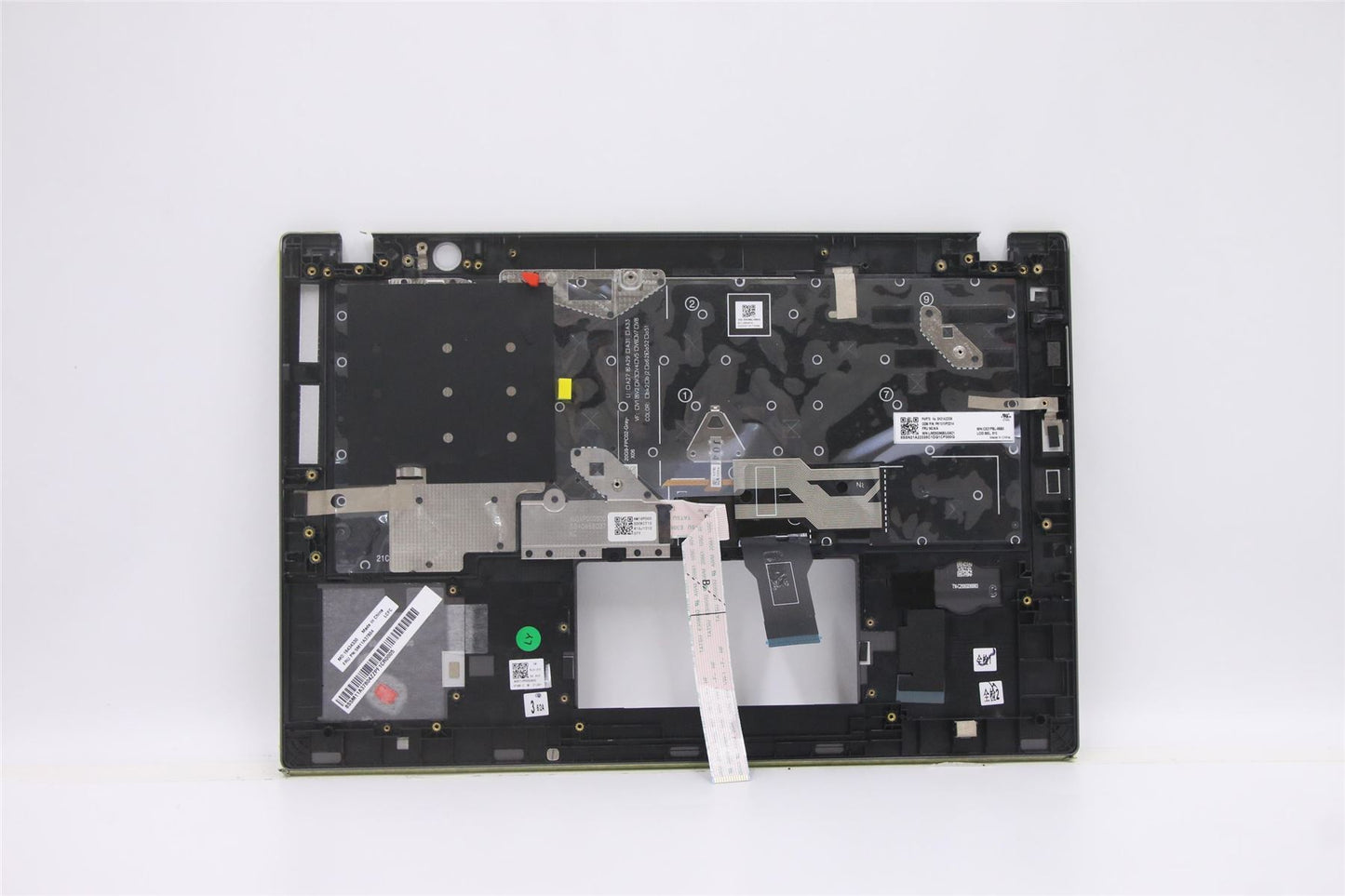 Lenovo ThinkPad T14s Gen 2 Keyboard Palmrest Top Cover Belgian Grey 5M11A37804
