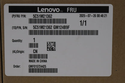 Lenovo Quad Adapter M.2 SSD Gen5 Board 5C51M21362