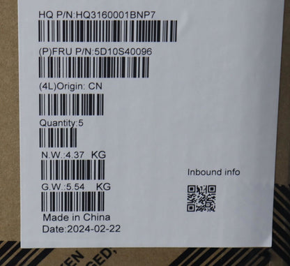 Lenovo HUD H 83DS 16WUXGA_GL300N_LG 5D10S40096