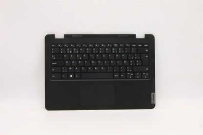 Lenovo 14W Gen 2 Palmrest Cover Keyboard Belgian Black 5M11C86275