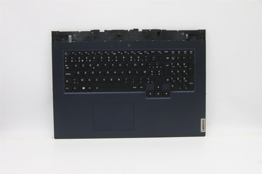Lenovo Legion 5-17ACH6H Palmrest Touchpad Cover Keyboard Belgian Blue 5CB1C19221