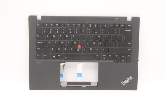 Lenovo ThinkPad T14s 2 Keyboard Palmrest Top Cover US Black 5M11C48049