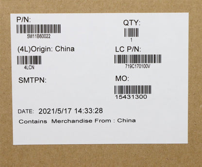 Lenovo MECH_ASM 14WQUXGA,AR,IR,HPD,GY,LBO/CSOT 5M11H78641