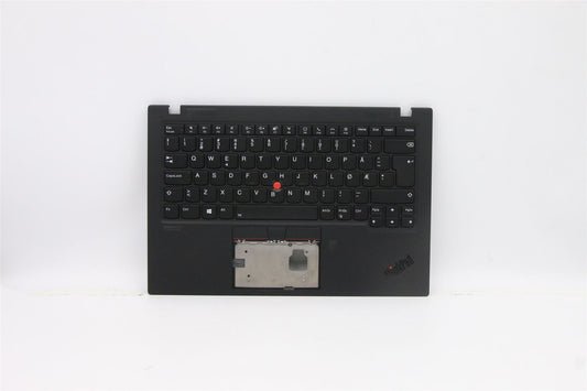 Lenovo ThinkPad X1 8th Gen Keyboard Palmrest Top Cover Norwegian 5M10Z27479
