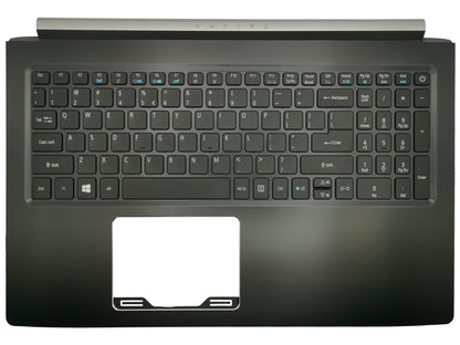 Acer Aspire A715-71G Palmrest Cover Keyboard US International Black 6B.GP8N2.001