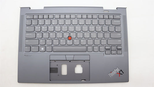 Lenovo Yoga X1 6th Keyboard Palmrest Top Cover Korean Grey 5M11C41015