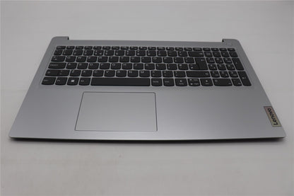 Lenovo IdeaPad 1 15ALC7 Keyboard Palmrest Top Cover UK Silver 5CB1H70709