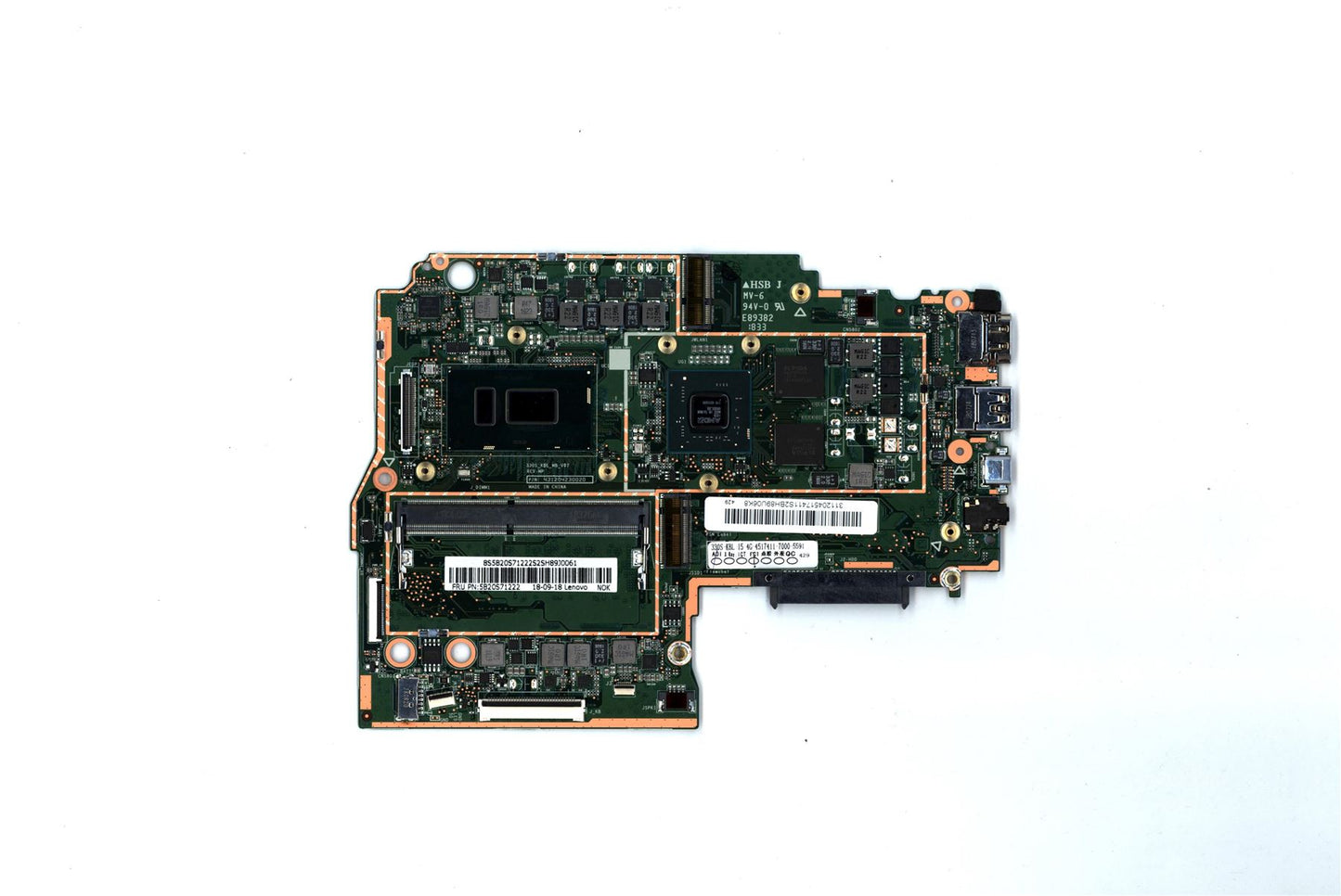 Lenovo IdeaPad 330S 15IKB Motherboard Mainboard 5B20S71222