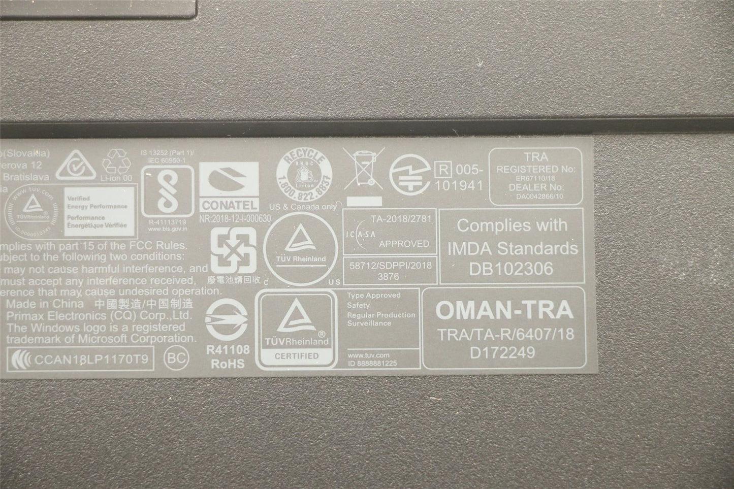 Lenovo Primax A940 2.4G GY PT 01AH886
