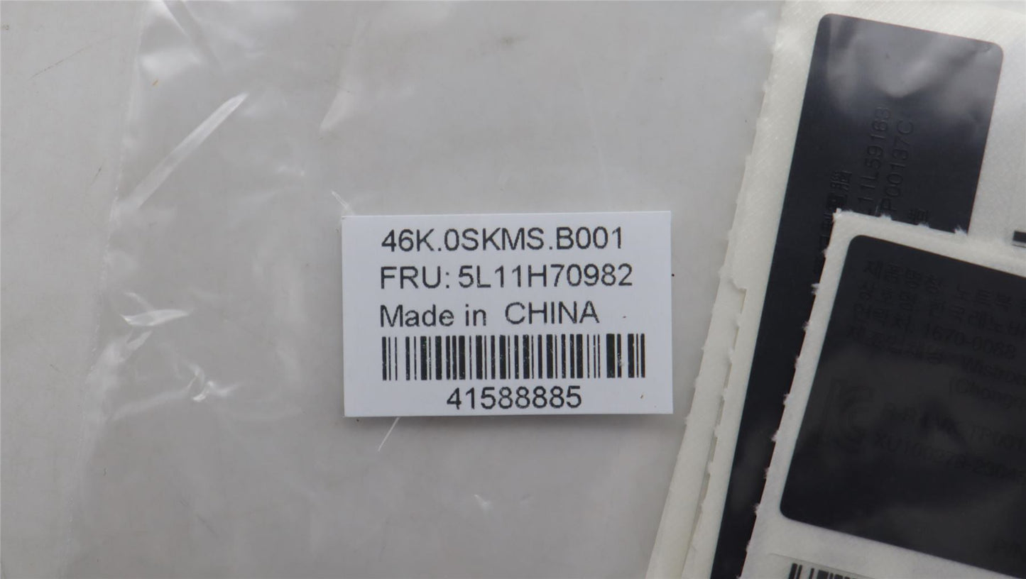 Lenovo LABEL FRU LABEL GEO BK Fenrir2.0_Intel 5L11H70982