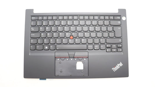 Lenovo ThinkPad E14 Gen 4 s Keyboard Palmrest Top Cover Black 5M11H59022