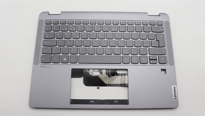 Lenovo IdeaPad 5 14IRU8 Keyboard Palmrest Top Cover Swiss Artic Grey 5CB1L30682