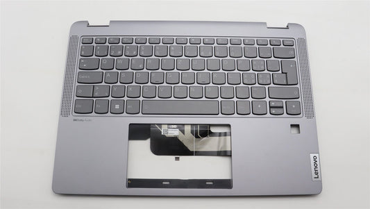 Lenovo IdeaPad 5 14IRU8 Keyboard Palmrest Top Cover Swiss Artic Grey 5CB1L30682