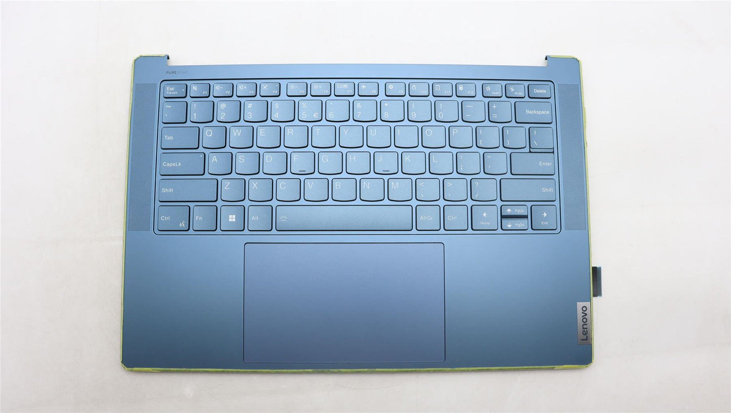 Lenovo Yoga 7 14APU8 Palmrest Cover Touchpad Keyboard US Euro 5CB1L80564