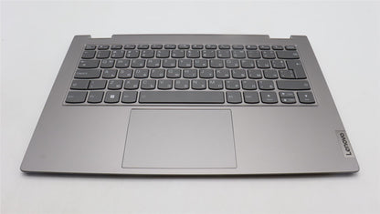 Lenovo Yoga 14s G3 IRU Palmrest Cover Touchpad Keyboard Bulgarian 5CB1L43751