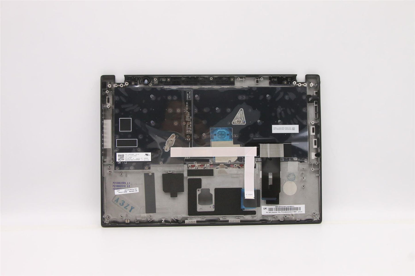 Lenovo ThinkPad T14s Keyboard Palmrest Top Cover Latin Spanish Black 5M10Z41520