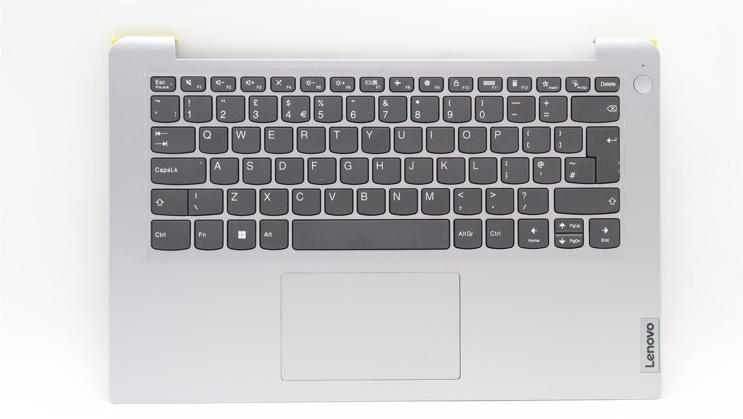 Lenovo IdeaPad 1 14AMN7 Palmrest Cover Touchpad Keyboard UK Grey 5CB1J61060