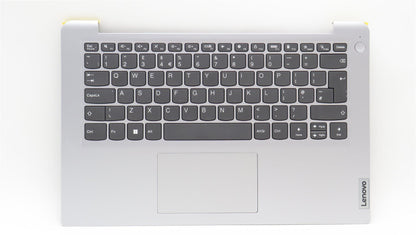 Lenovo IdeaPad 1 14AMN7 Palmrest Cover Touchpad Keyboard UK Grey 5CB1J61060