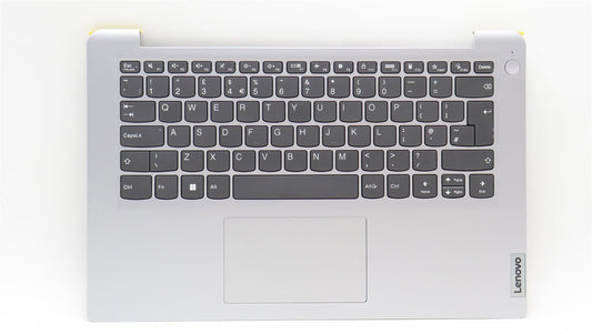 Lenovo IdeaPad 1 14AMN7 Palmrest Cover Touchpad Keyboard UK Grey 5CB1J61060
