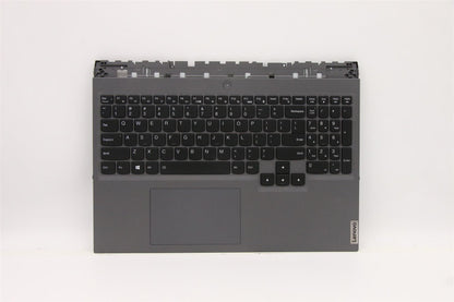 Lenovo 5 16ITH6H Palmrest Cover Touchpad Keyboard US Slate Grey 5CB1D05233