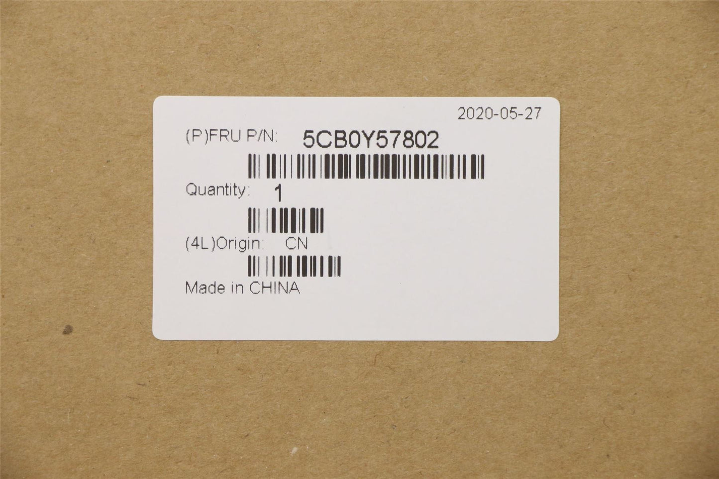 Lenovo 500e 2nd Gen Palmrest Cover Touchpad Keyboard Black 5CB0Y57802