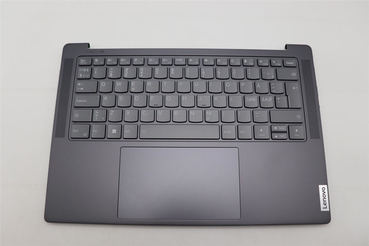 Lenovo Yoga 7 14APH8 Palmrest Cover Touchpad Keyboard Nordic 5CB1L80306