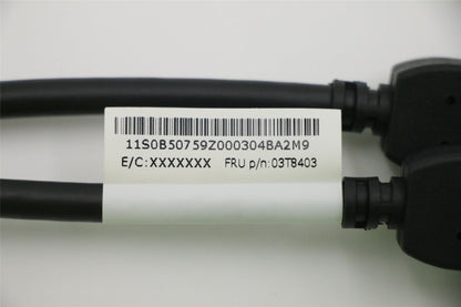 Lenovo FRU DMS59 to Dual DP Dongle 03T8403